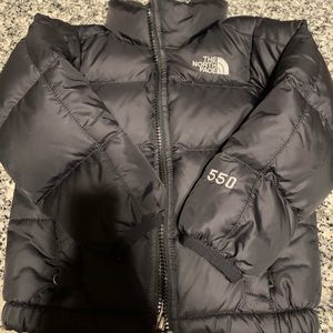 The north face 2T 550fill down jacket